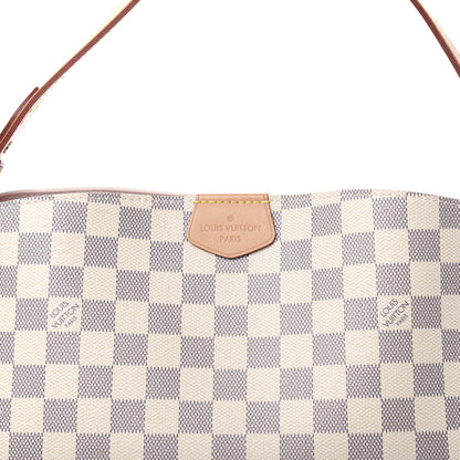 Louis Vuitton Damier Azur Graceful PM Rose Ballerine 6 of 9