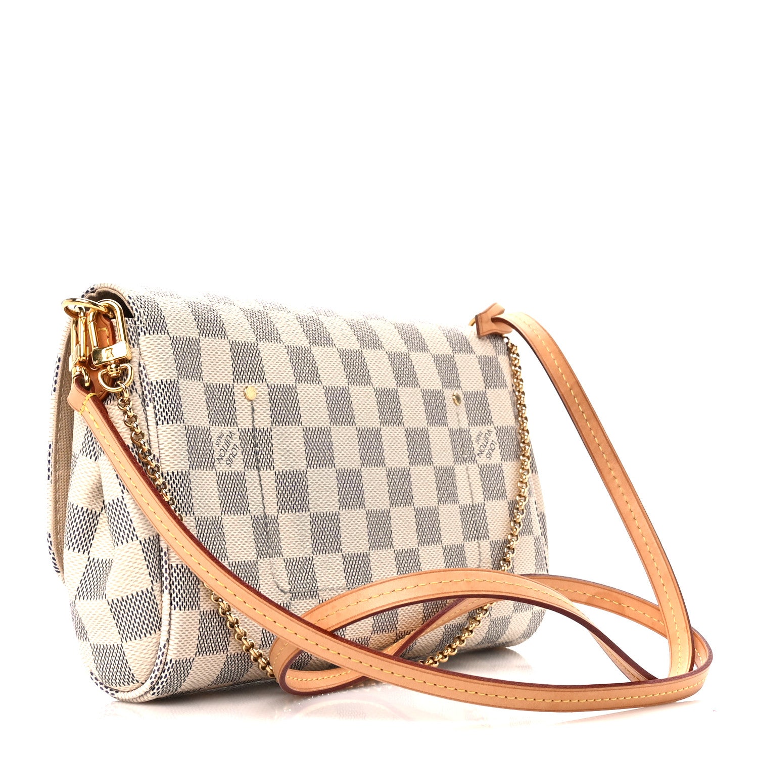 Louis Vuitton Damier Azur Favorite MM 3 of 11
