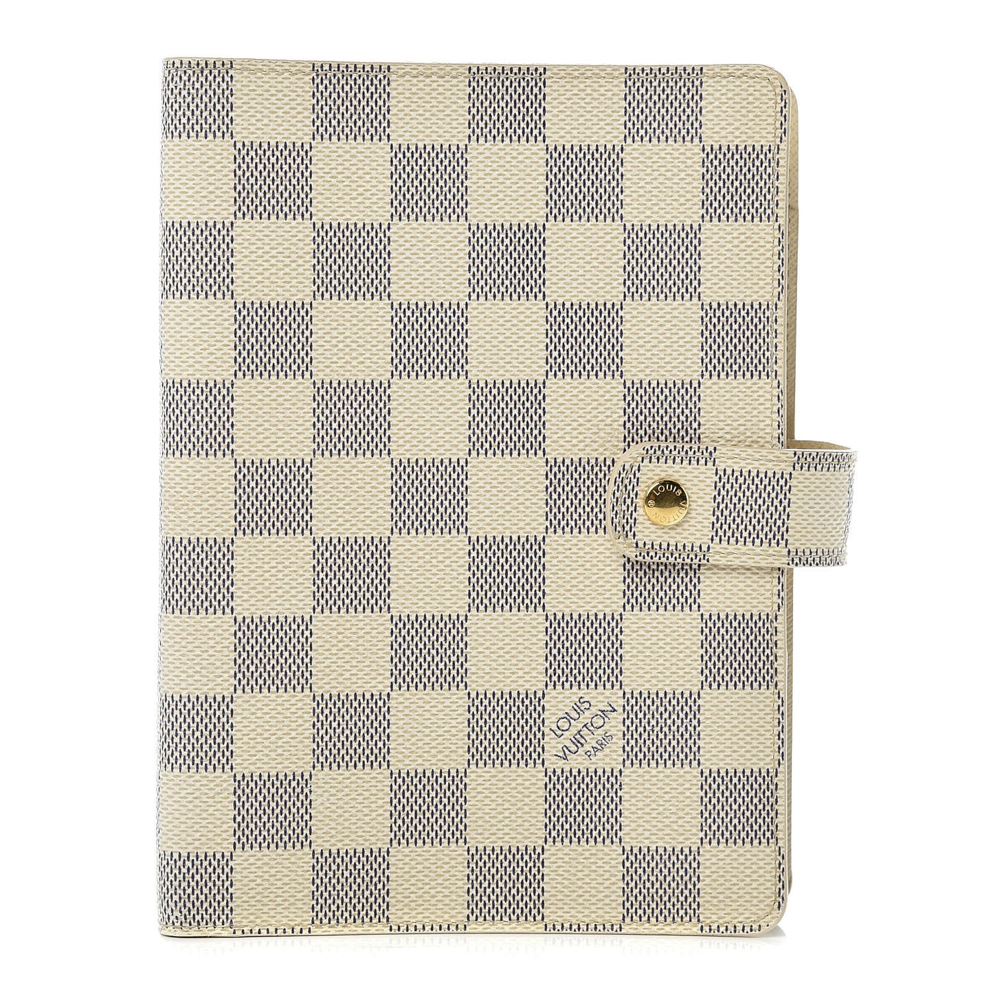 Damier Azur Medium Ring Agenda Cover
