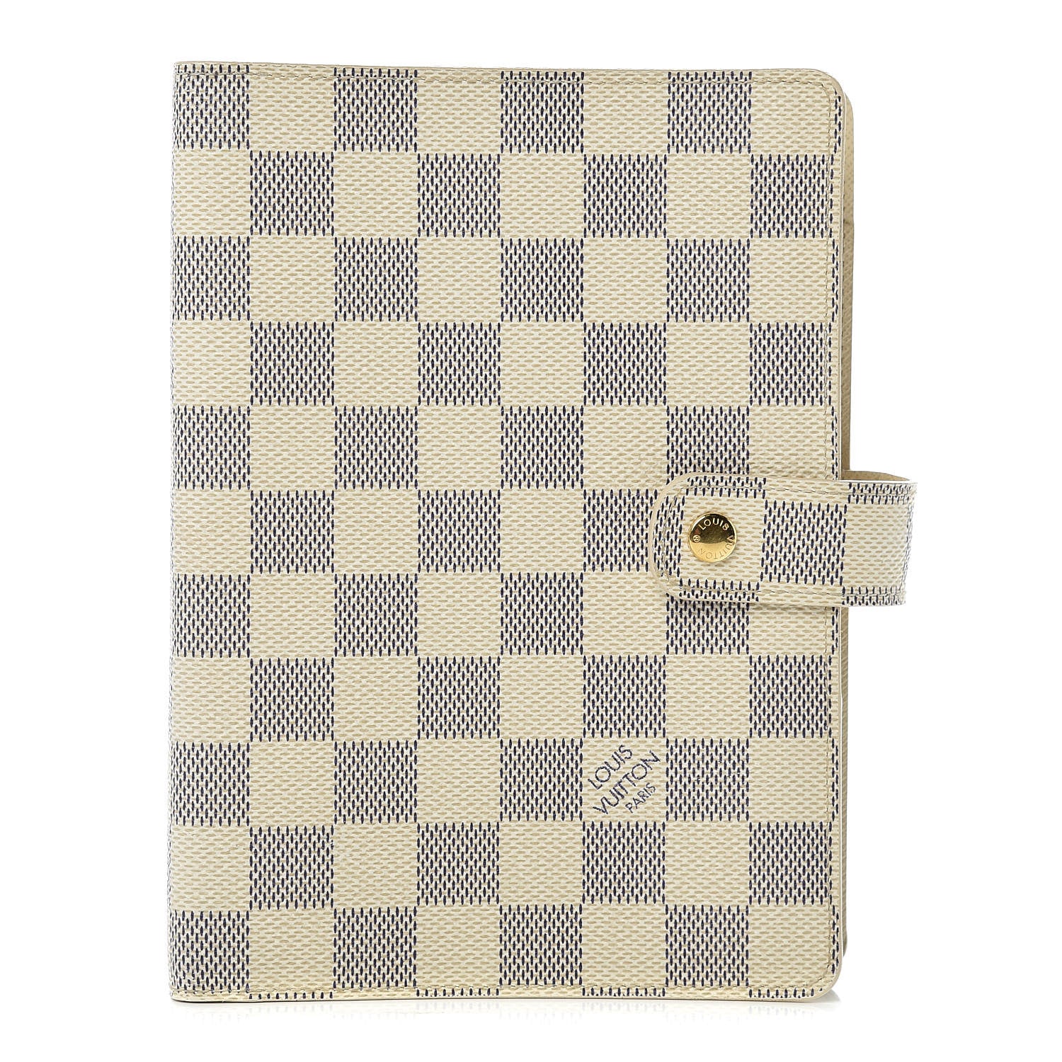 Louis Vuitton Damier Azur Medium Ring Agenda Cover 1 of 7