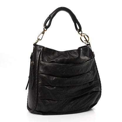 Christian Dior Lambskin Medium Libertine Hobo Brown 3 of 10