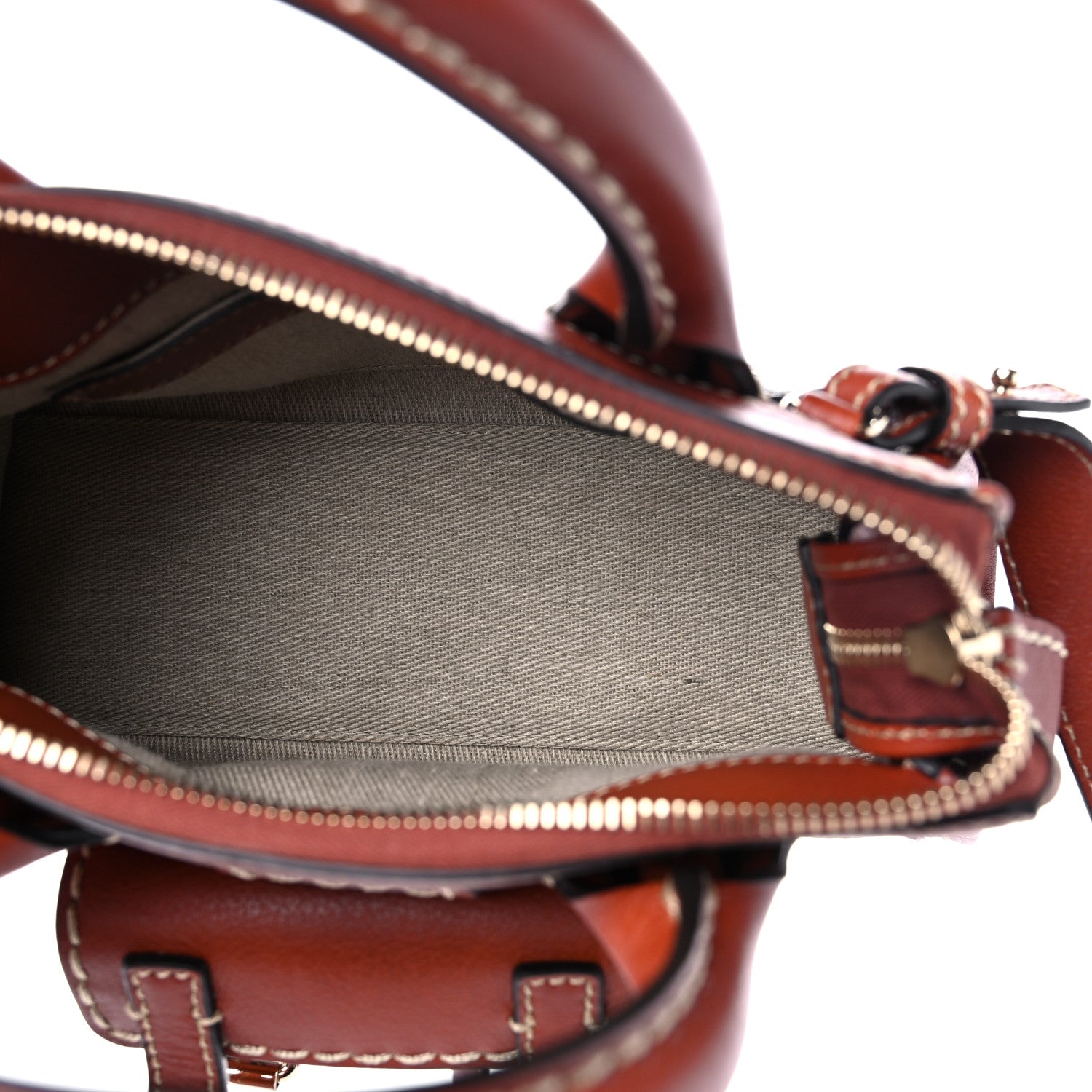 Chloe Buffalo Scallop Patchwork Mini Edith Sepia Brown 4 of 7
