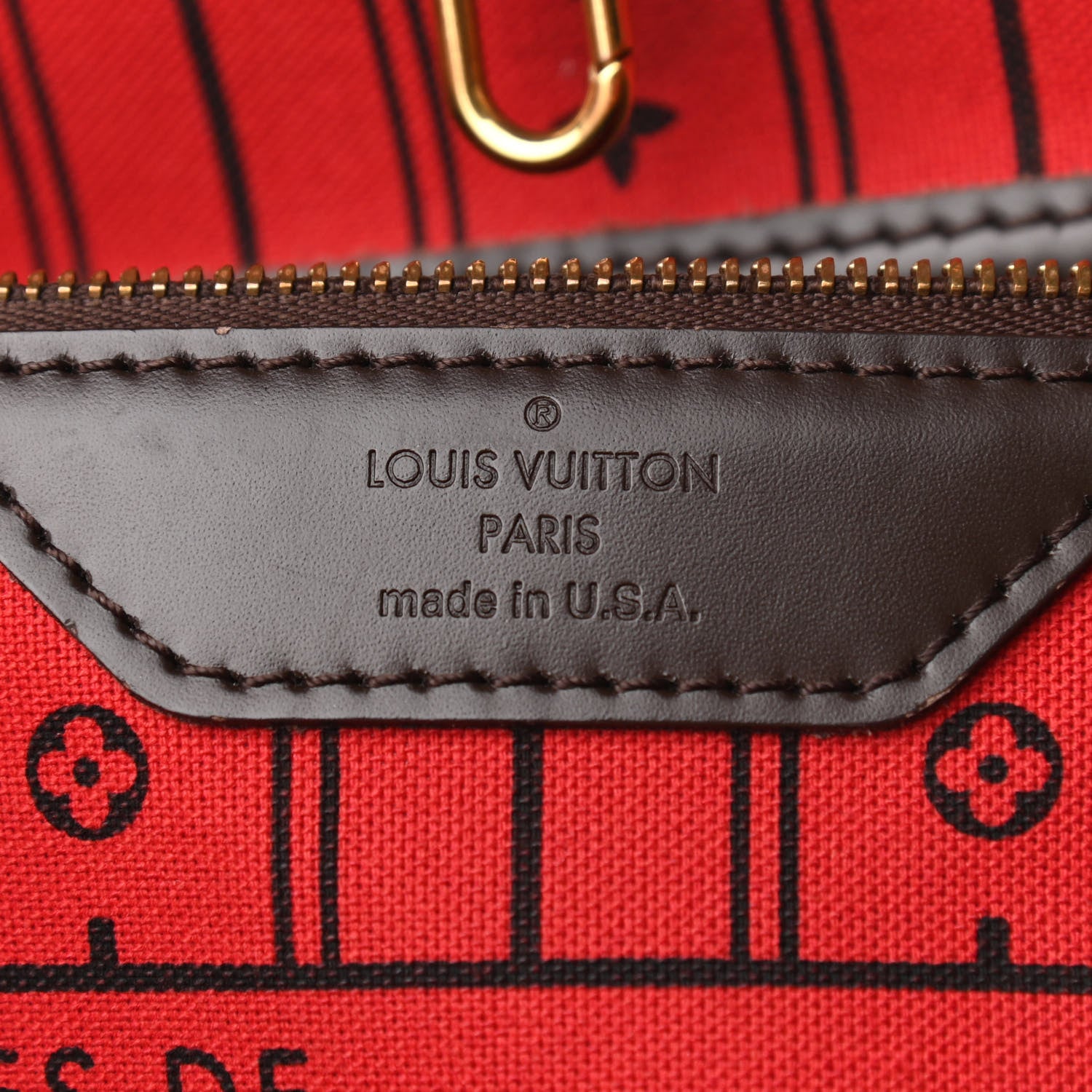 Louis Vuitton Damier Ebene Neverfull GM 6 of 15
