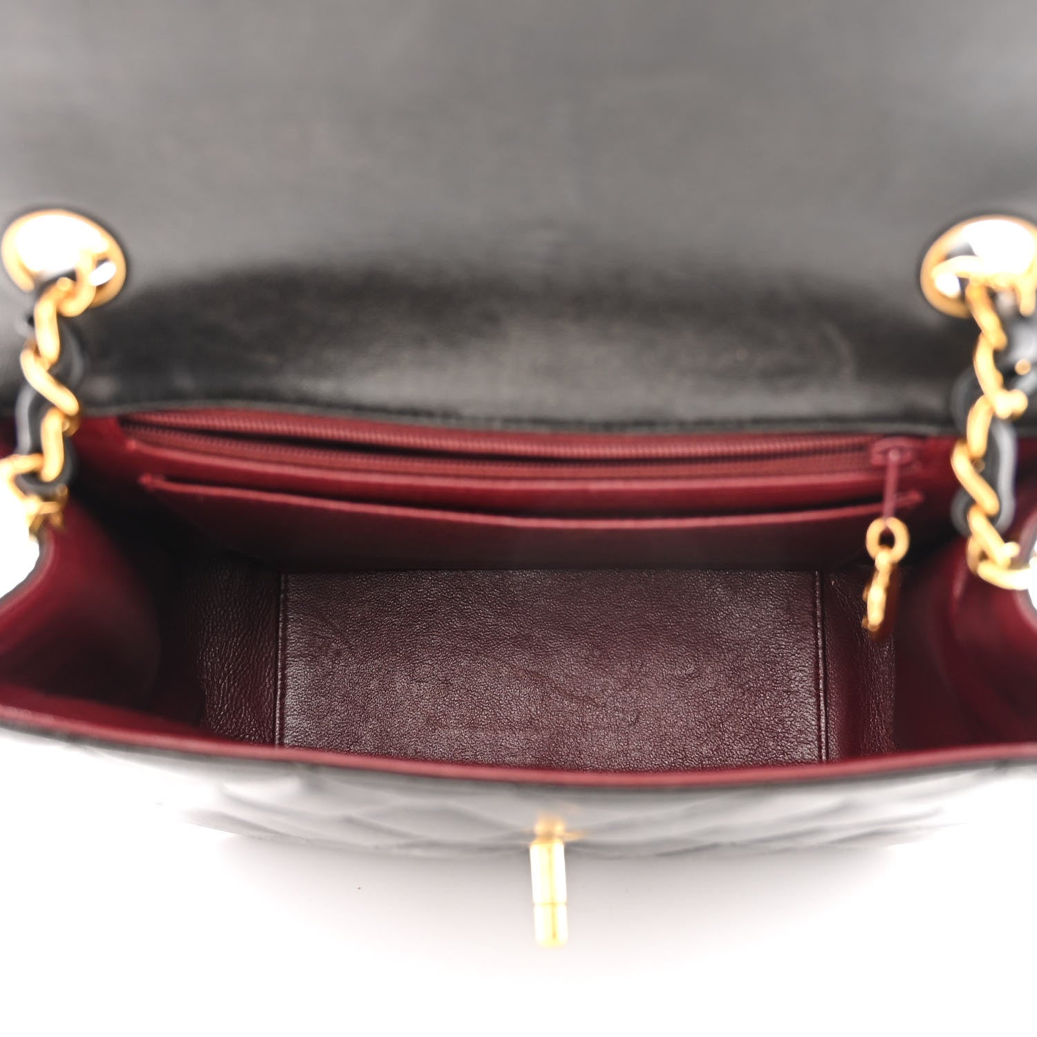 Chanel Lambskin Quilted Flap Bag Black 5 of 12