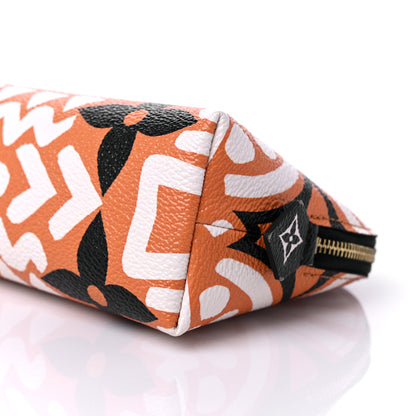 Louis Vuitton Monogram Giant Crafty Cosmetic Pouch Crème Caramel 5 of 10
