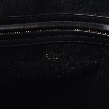 Celine Astrakhan Pony Hair Medium Phantom Luggage Black 7 of 23