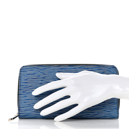 Louis Vuitton Epi Zippy Wallet Denim Light 2 of 7