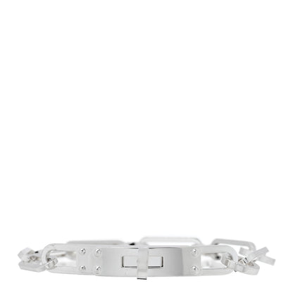 Hermes Sterling Silver Kelly Chaine Bracelet 1 of 4