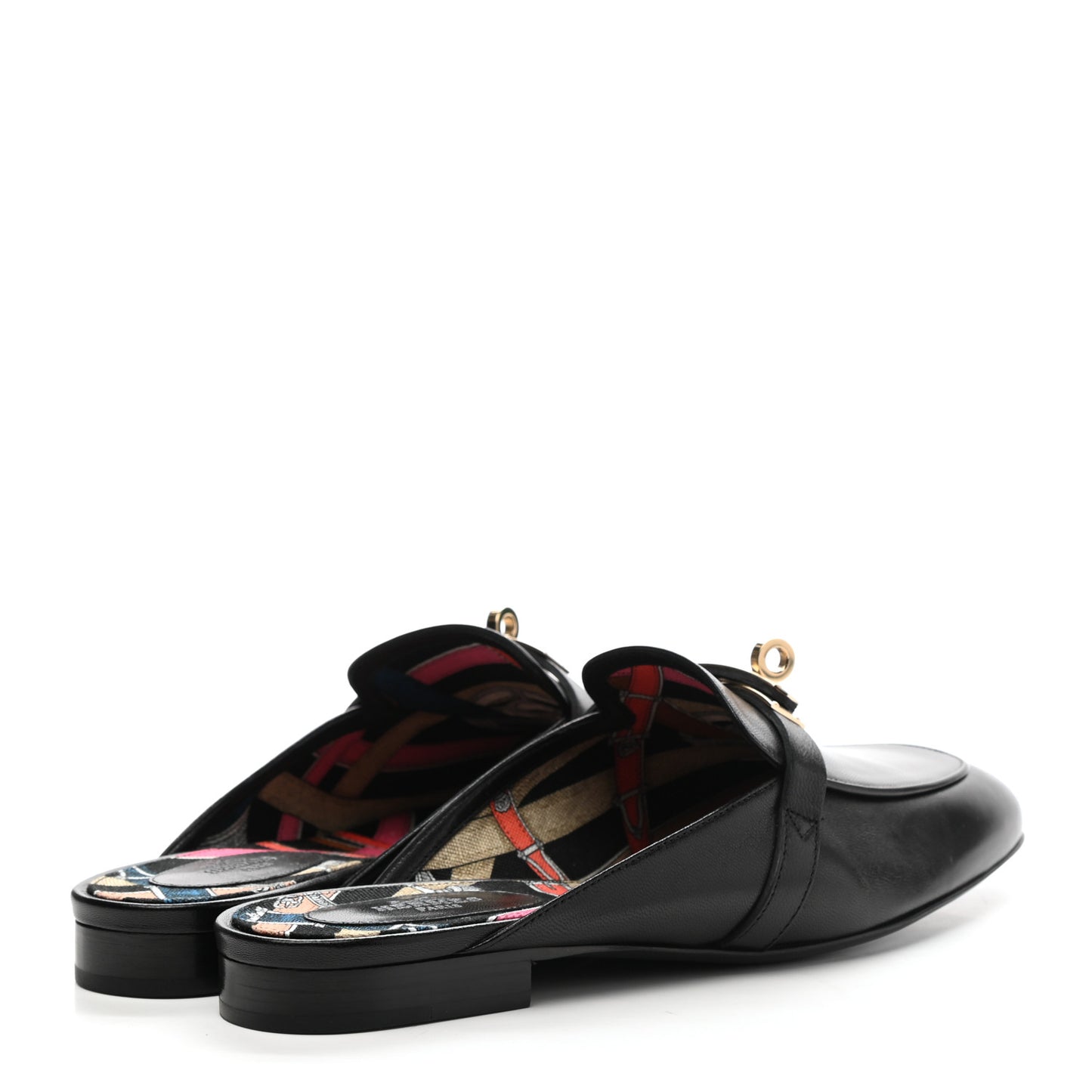Goatskin Oz Mules 38 Black