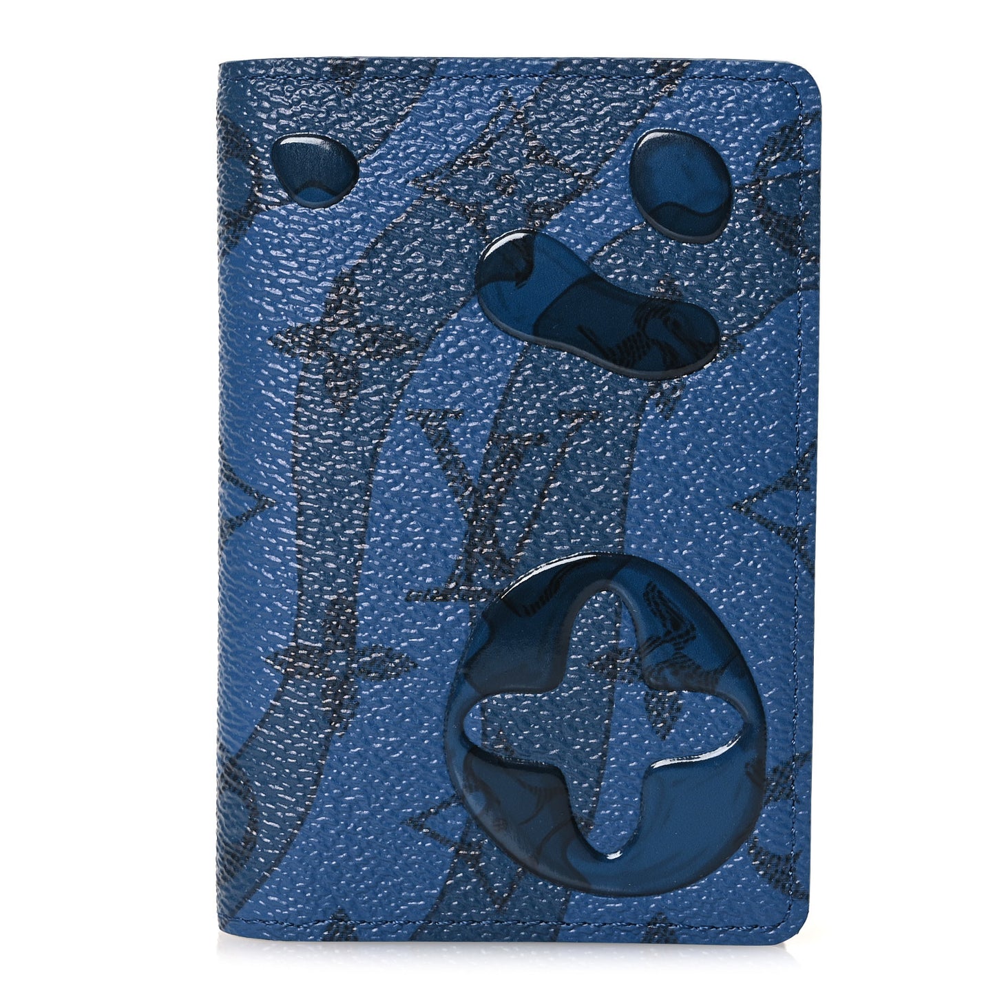 Monogram Aquagarden Pocket Organizer NM Abyss Blue