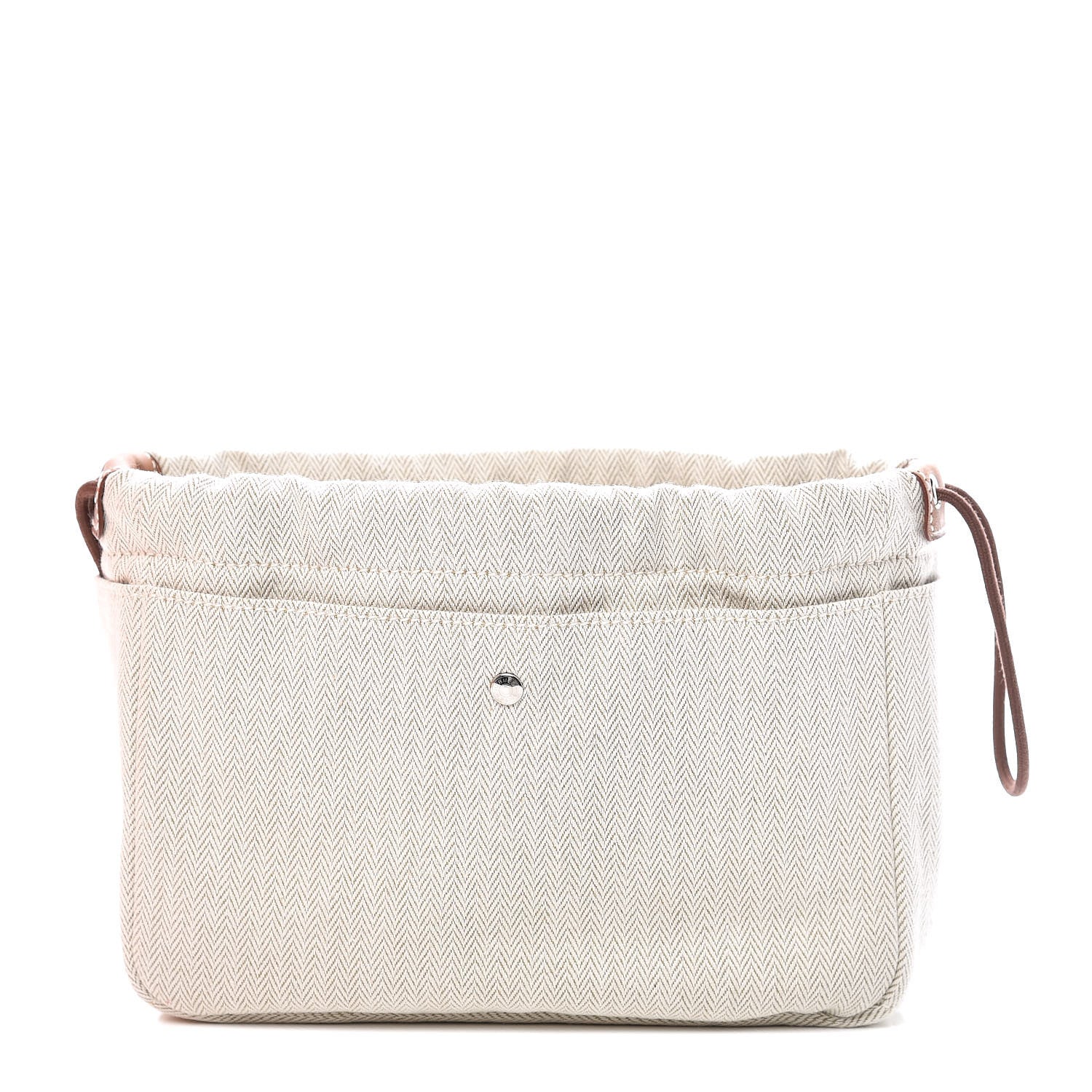 Hermes Canvas Barenia Fourbi 20 PM Pouch Naturel Fauve 1 of 10