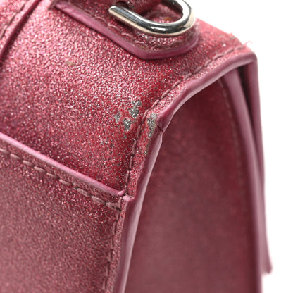 Balenciaga Glitter Fabric Hourglass Top Handle Bag XS Sweet Pink 15 of 15