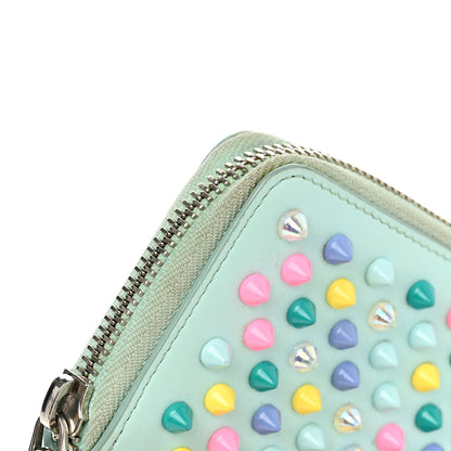 Christian Louboutin Calfskin Spiked Panettone Coin Purse Source Multicolor 9 of 12