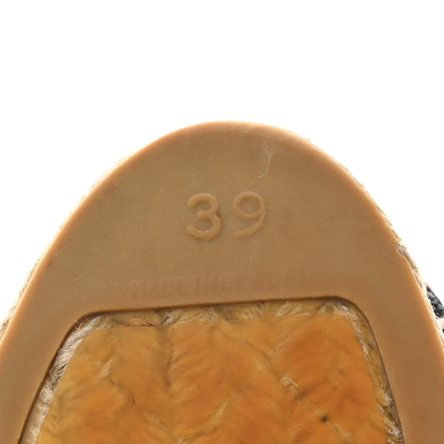 Canvas CC Espadrilles 39 Beige Black