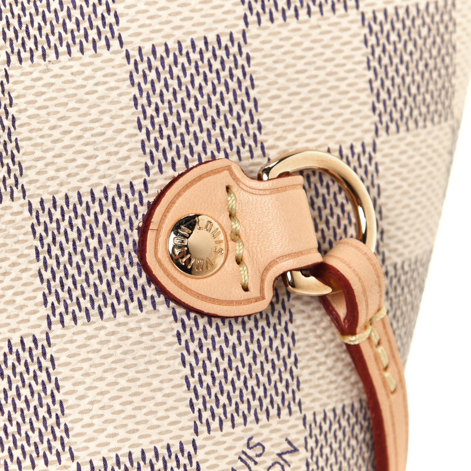 Louis Vuitton Damier Azur Neo Neverfull MM Rose Ballerine 13 of 13