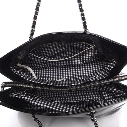 Chanel Vinyl Lipstick Tote Black 5 of 10