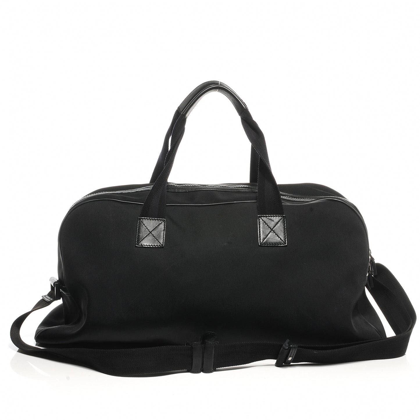Canvas Large Parana Web Duffle Bag Black