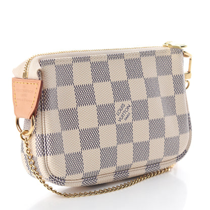 Louis Vuitton Damier Azur Mini Pochette Accessories 2 of 6