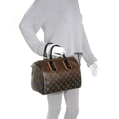 Louis Vuitton Monogram Mirage Speedy 30 Black 2 of 8