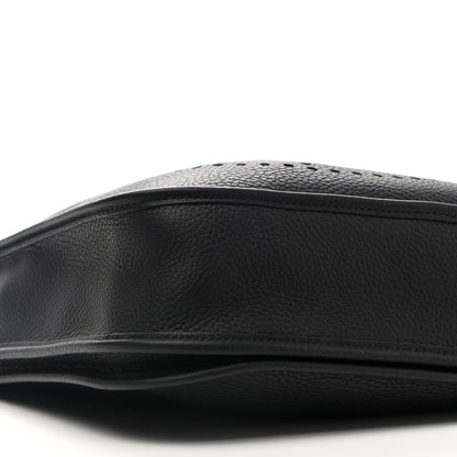 Hermes Taurillon Clemence Evelyne III PM Black 9 of 11