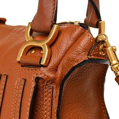 Chloe Calfskin Medium Marcie Satchel Tan 10 of 12
