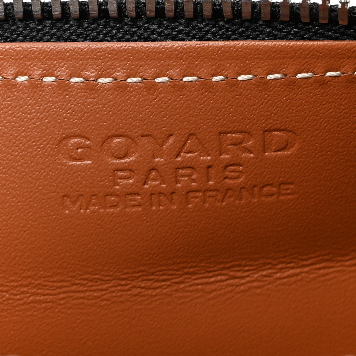 Goyard Goyardine Trousse Pencil Pouch Black 6 of 6