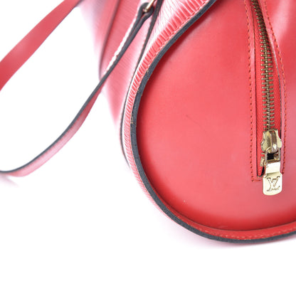 Louis Vuitton Epi Soufflot Castillan Red 14 of 15