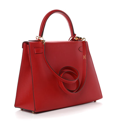 Hermes Epsom Kelly Sellier 28 Rouge Casaque 3 of 12