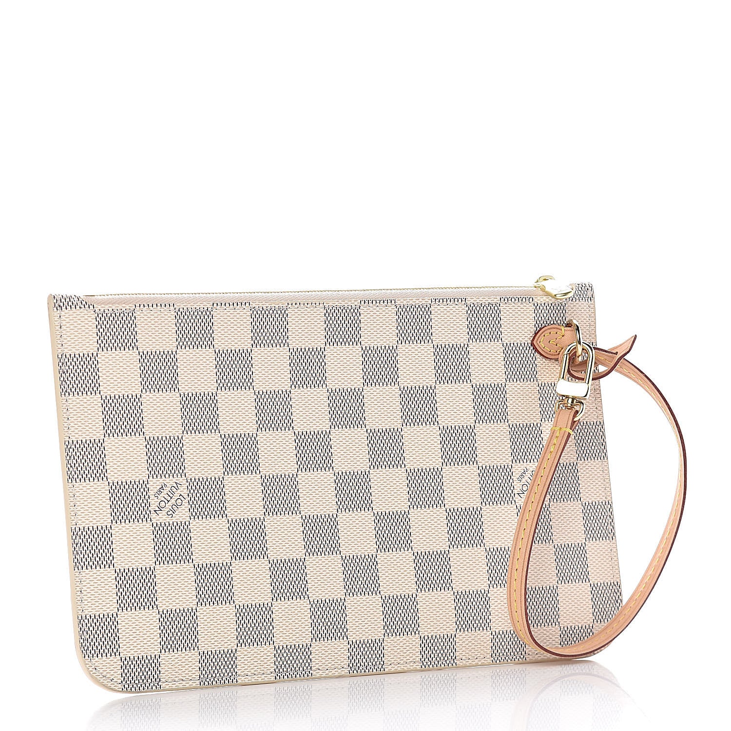 Louis Vuitton Damier Azur Neverfull MM GM Pochette 3 of 8