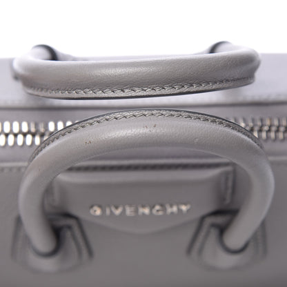 Givenchy Sugar Goatskin Mini Antigona Pearl Grey 5 of 9