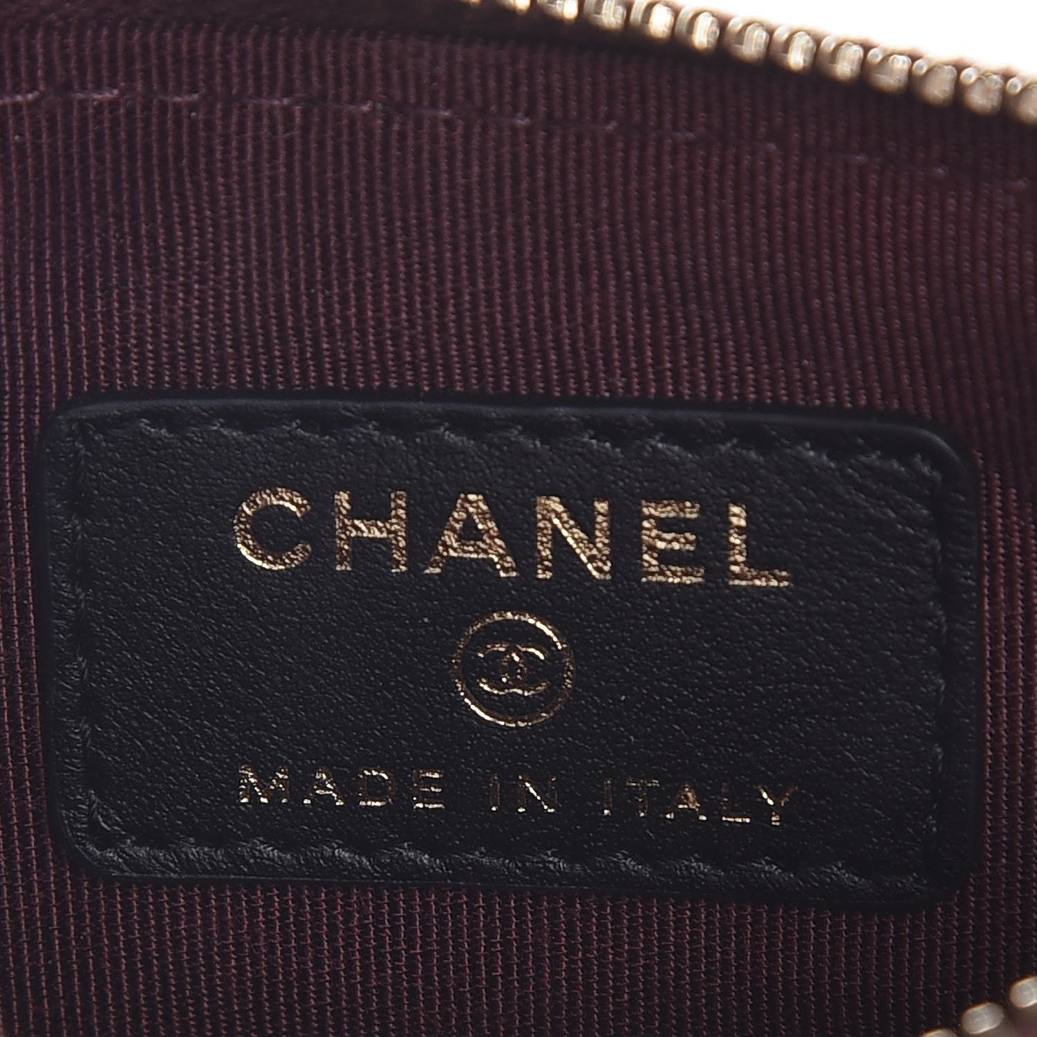 Chanel Aged Calfskin Quilted Small Reissue Cosmetic Case Black 6 of 7