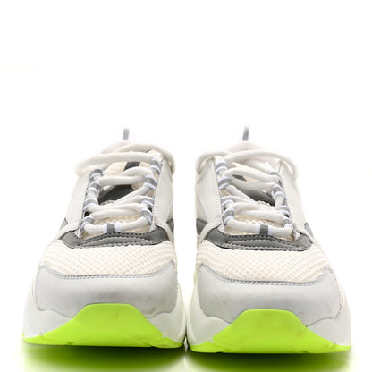 Christian Dior Technical Mesh Calfskin B22 Sneakers 40 White Neon 2 of 11