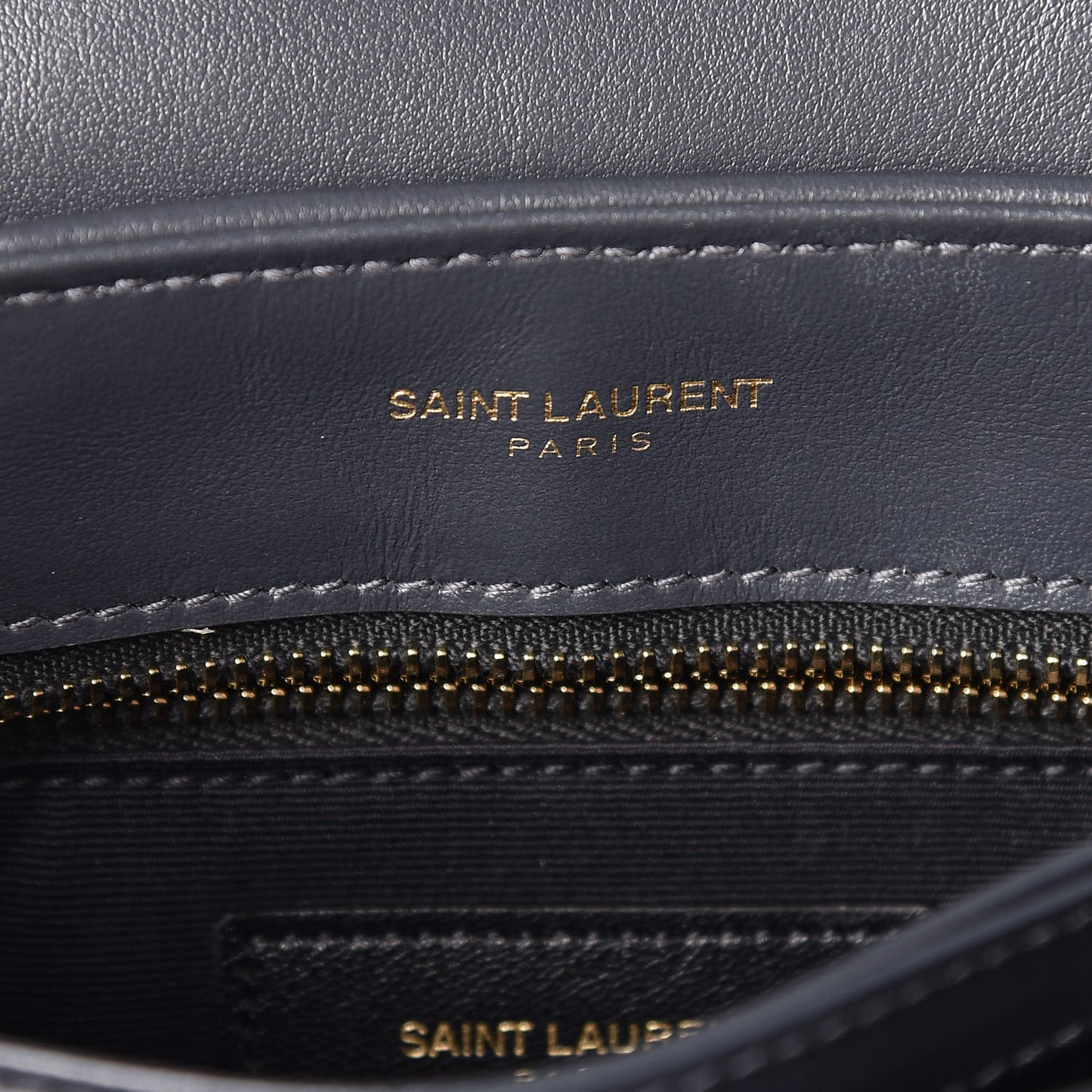 Calfskin Y Quilted Monogram Toy Loulou Crossbody Bag Asphalt