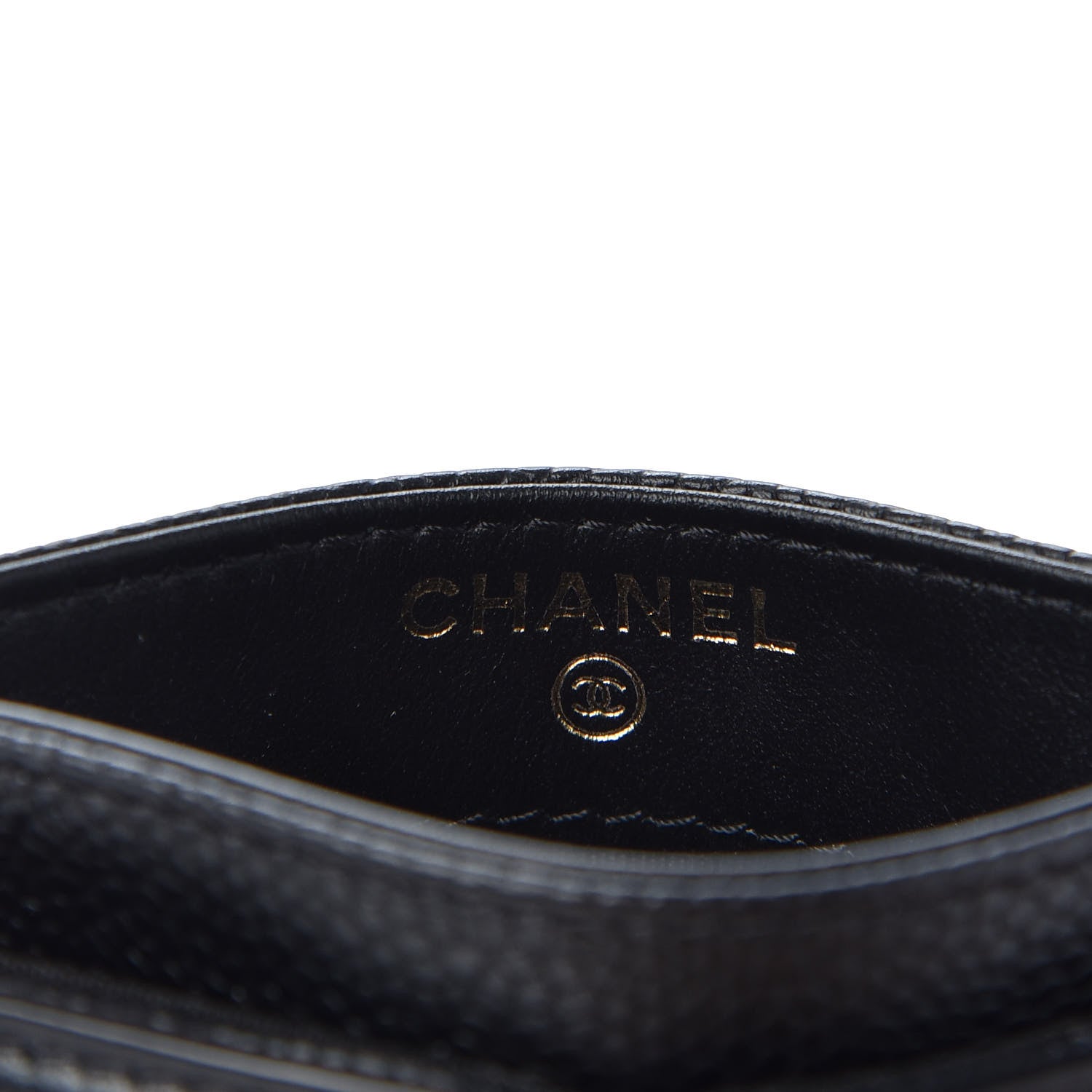 Chanel Caviar Quilted Filigree Card Holder Black 5 of 8