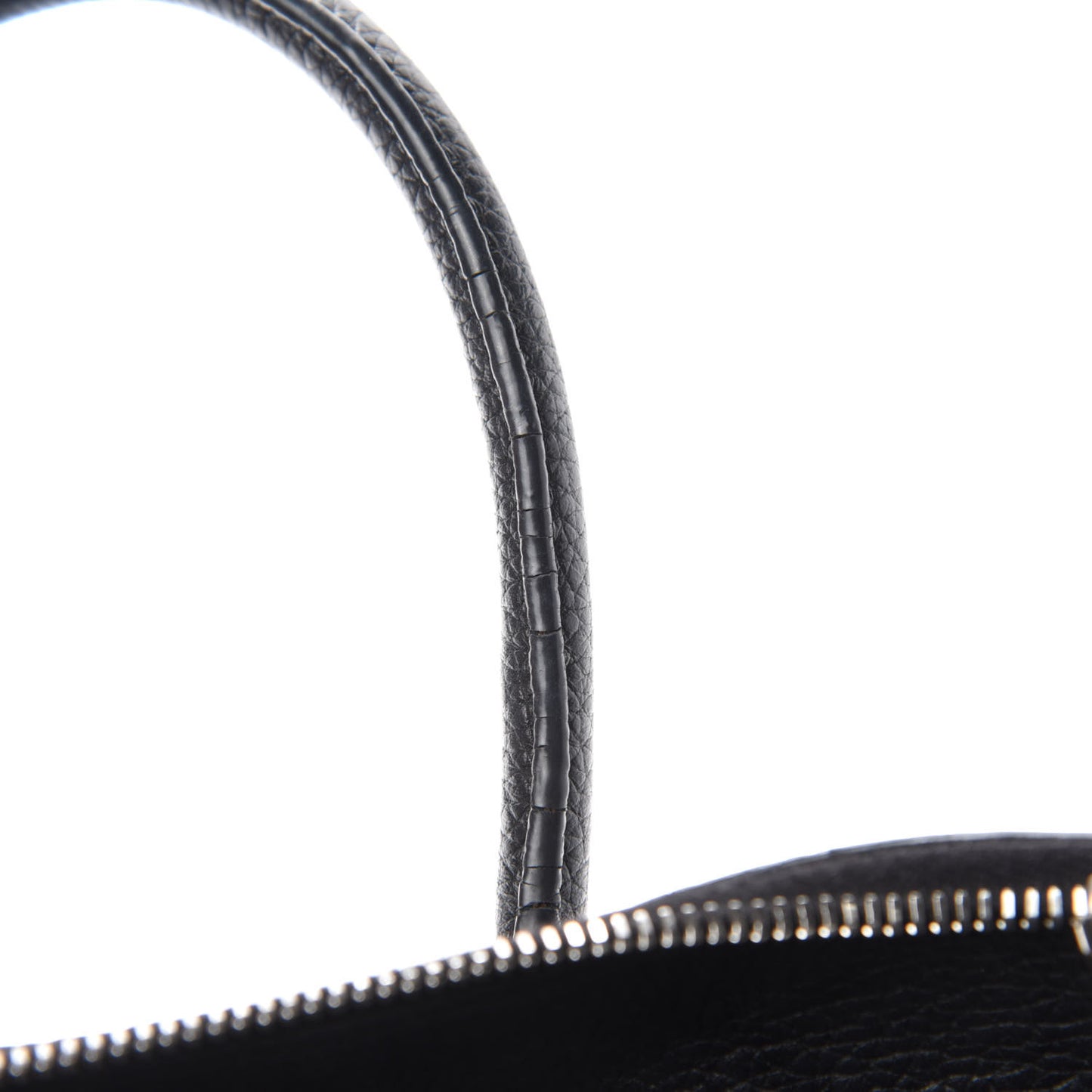 Grained Calfskin Baby Supple Sac De Jour Black