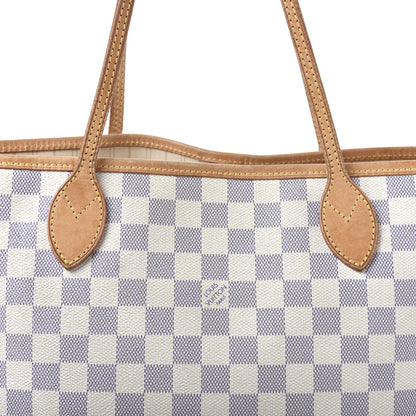 Louis Vuitton Damier Azur Neverfull MM 11 of 14