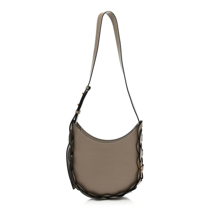 Chloe Small Grain Smooth Calfskin Small Darryl Hobo Motty Grey 1 of 9
