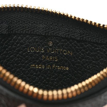 Louis Vuitton Empreinte Monogram Giant Key Pouch Black Beige 5 of 6