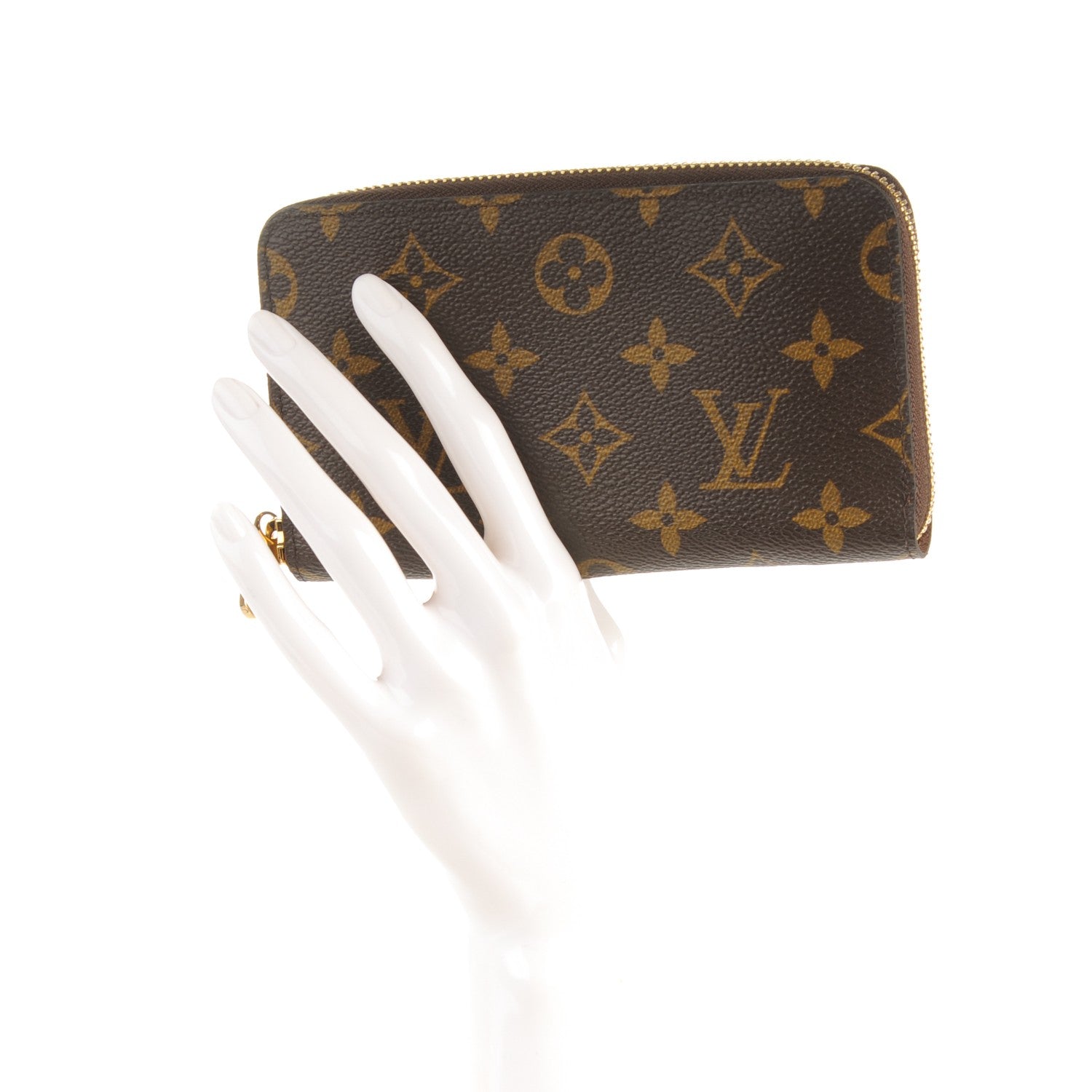 Louis Vuitton Monogram Zippy Compact Wallet 2 of 7