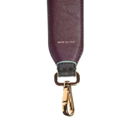 Fendi Vitello Dolce Bi-Color Degrade Studded Strap You Verde Prato Bordeaux 4 of 4