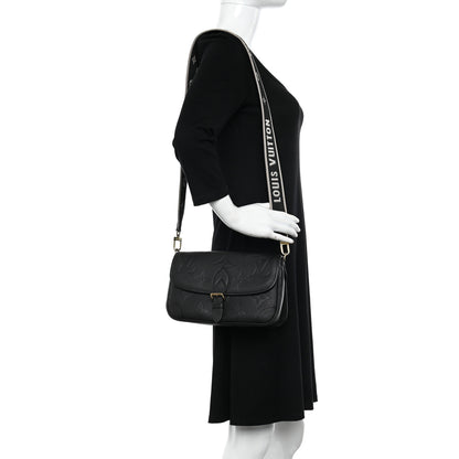 Louis Vuitton Empreinte Monogram Giant Diane Black 2 of 9