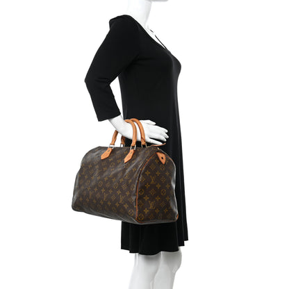 Louis Vuitton Monogram Speedy 35 2 of 10