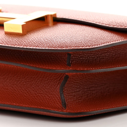 Hermes Epsom Constance 18 Rouge Venetian 11 of 15