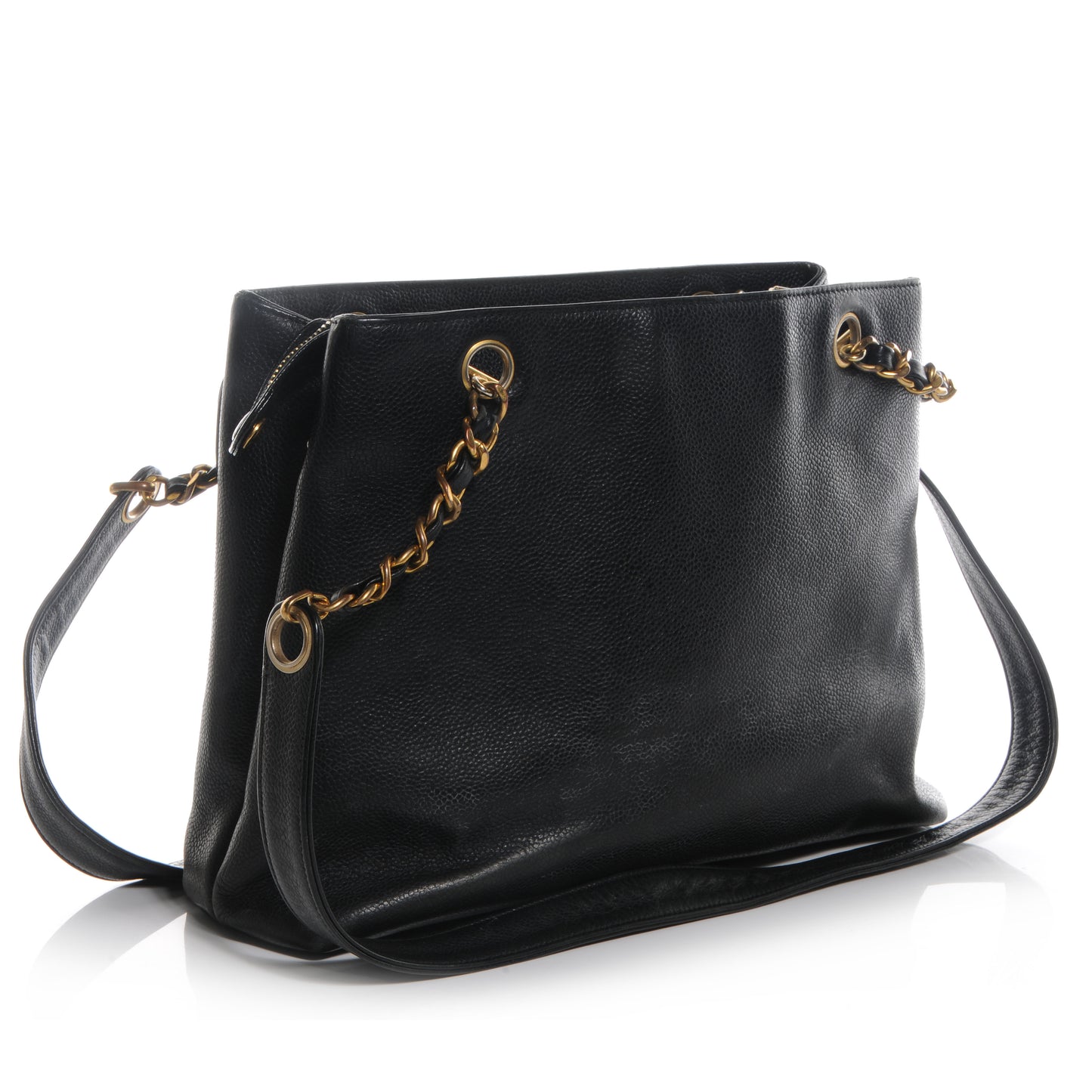 Caviar Shoulder Bag Black