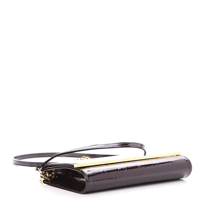 Louis Vuitton Vernis Ana Clutch Amarante 4 of 7