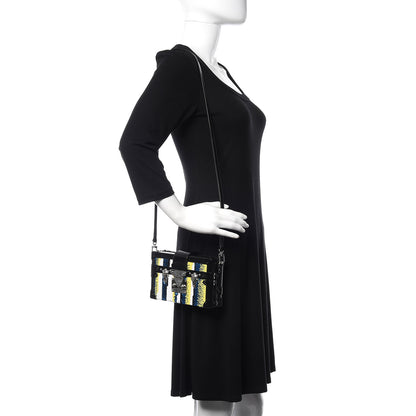 Louis Vuitton Sequins Vernis Petite Malle Black 2 of 9