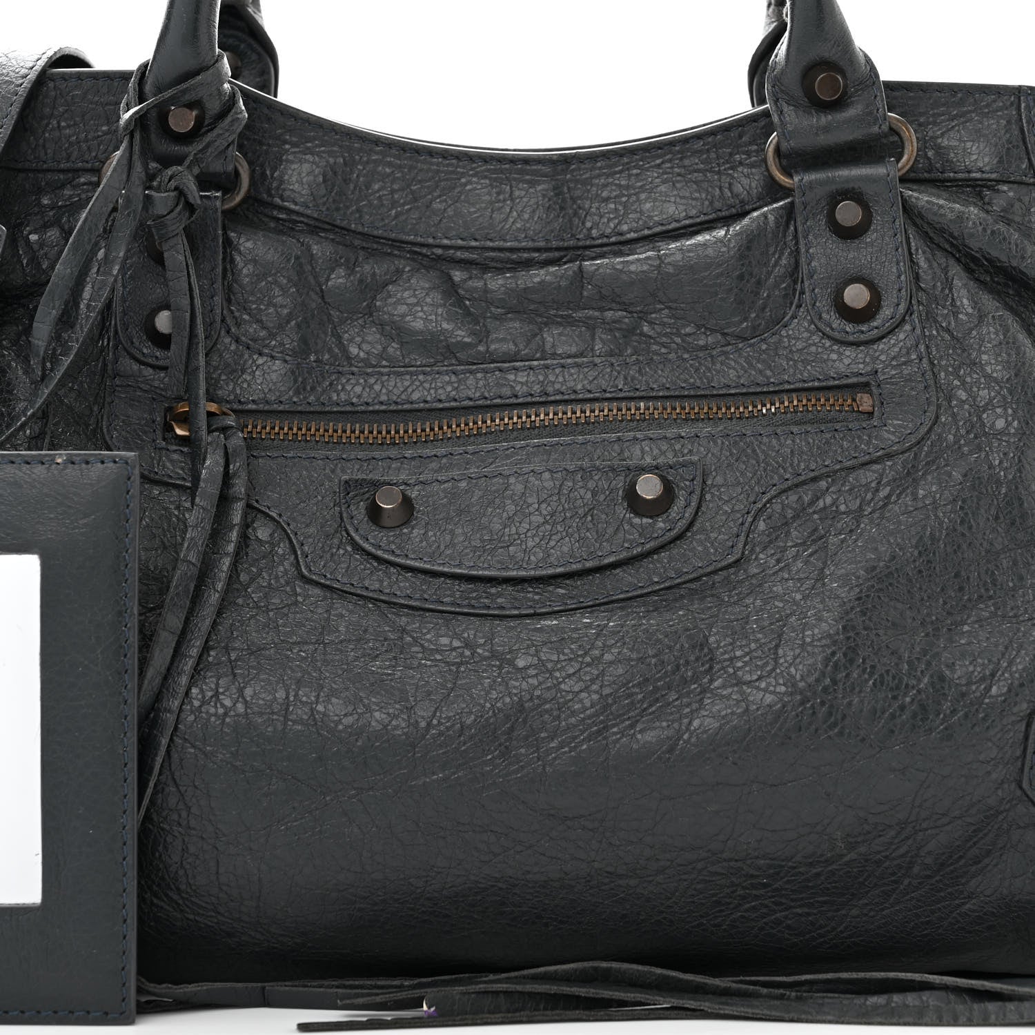 Balenciaga Agneau Classic Hardware City Anthracite 8 of 11