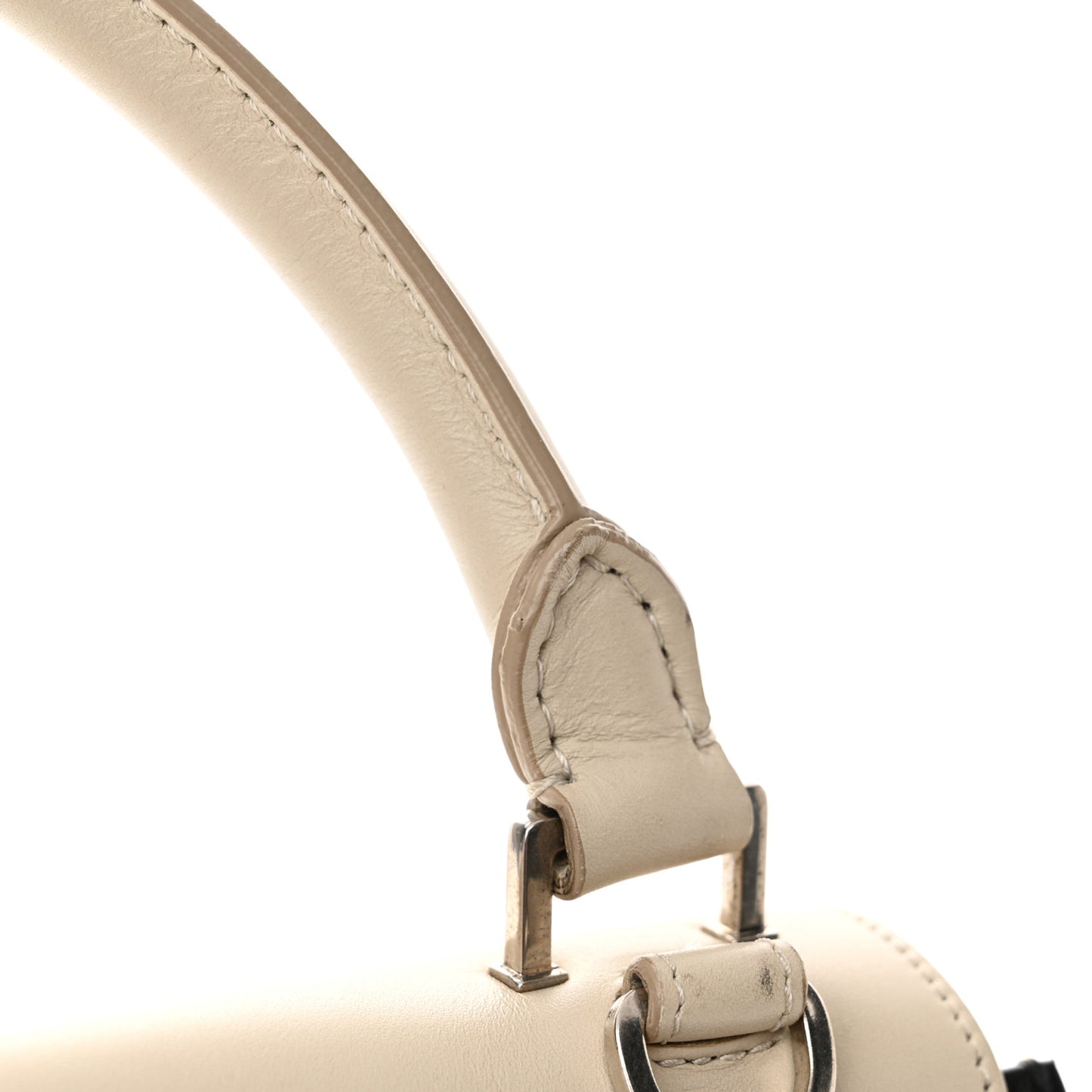 Smooth Calfskin Medium Tri-Color Trapeze Multicolor