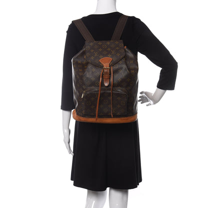 Louis Vuitton Monogram Montsouris GM Backpack 2 of 8