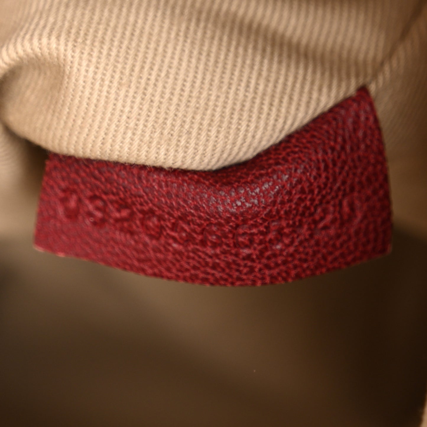 Calfskin Medium Marcie Satchel Stormy Red